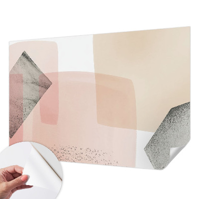 Peel and stick wall mural for kids' room Delicate figures