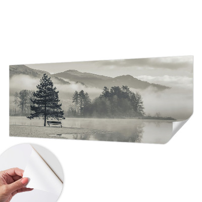 Peel and stick wall mural for bedroom Romantic landscape
