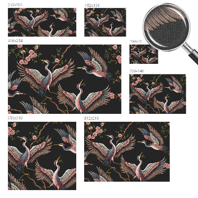 Children's wall mural Floral pattern