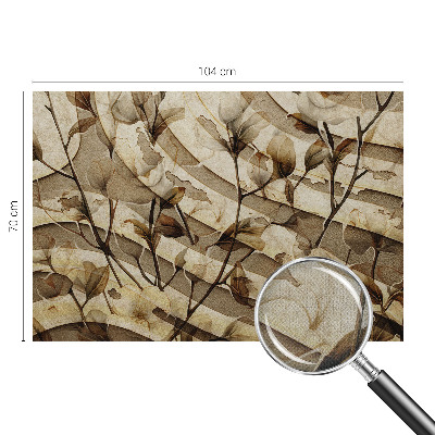 Nursery wall mural Classic flora