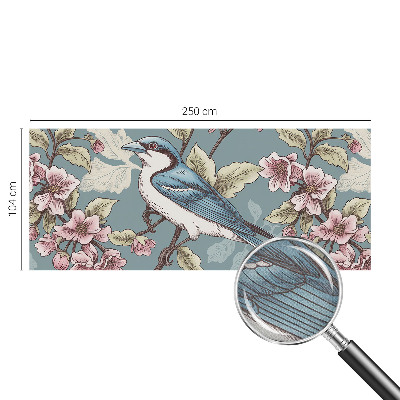Stick-on wall mural with a Spring harmony design