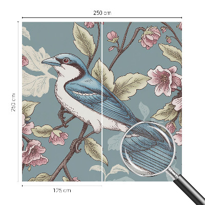 Stick-on wall mural Spring harmony