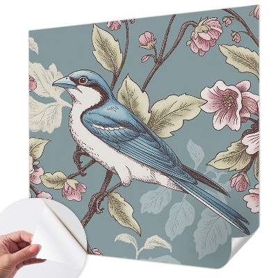 Stick-on wall mural Spring harmony