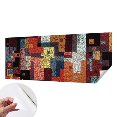 3D wall mural Colorful shapes