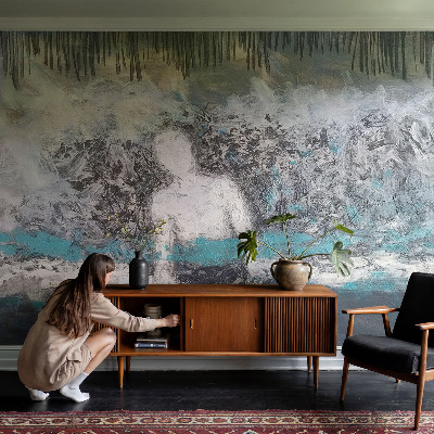 Children's wall mural Mysterious world