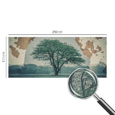Removable wall mural A lonely tree