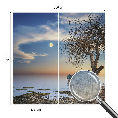 Self-adhesive photo wallpaper depicting a peaceful landscape