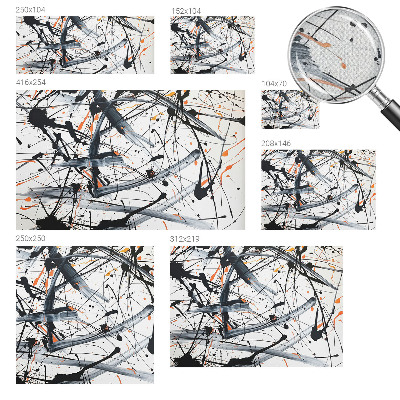 Stick-on wall mural Energy chaos