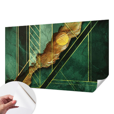 Peel and stick wall mural for bedroom Geometric tension