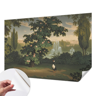 Peel and stick wall mural Natural garden