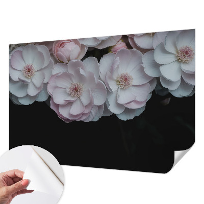 Nursery wall mural A delicate bouquet