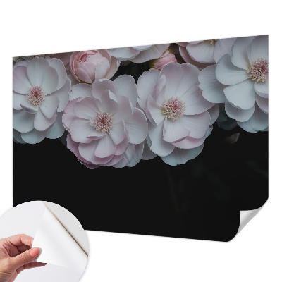 Nursery wall mural A delicate bouquet
