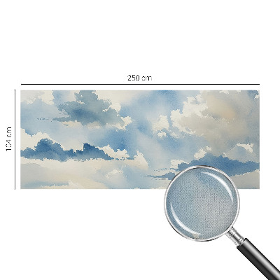 Peel and stick wallpaper mural Heavenly clouds