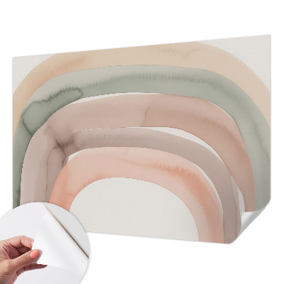Self-adhesive wall mural Rainbow arches