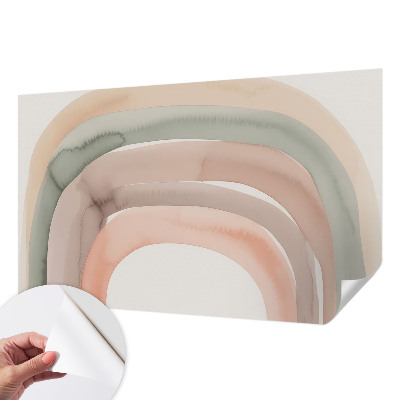 Self-adhesive wall mural Rainbow arches