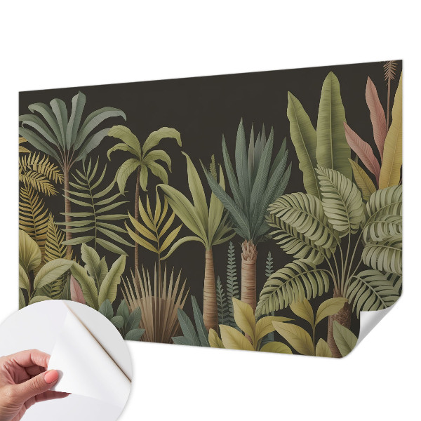 Stick-on wall mural Tropical jungle