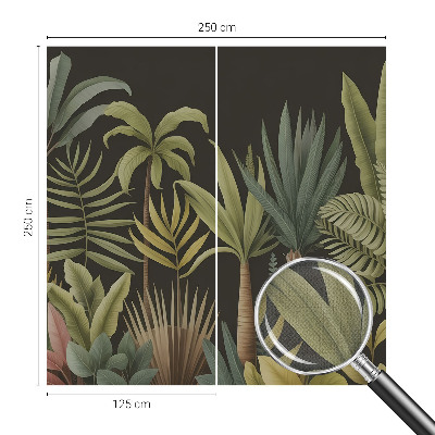 Stick-on wall mural Tropical jungle