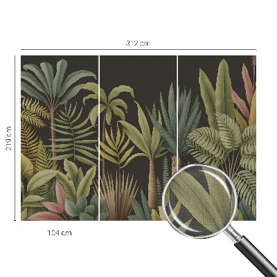 Stick-on wall mural Tropical jungle