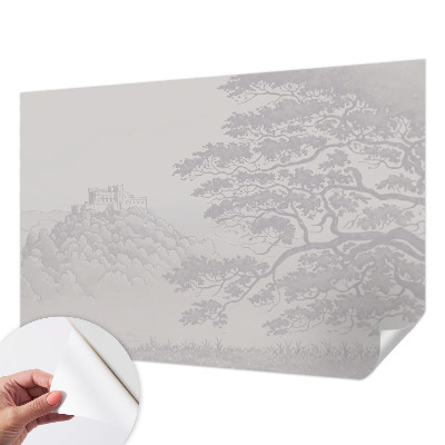 Removable wall mural wallpaper Castle landscape