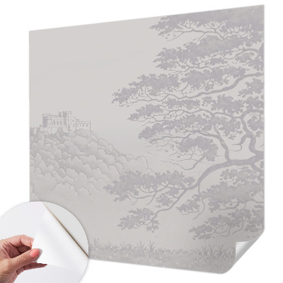 Removable wall mural wallpaper Castle landscape