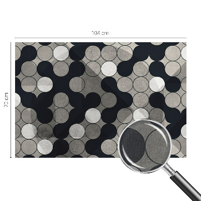 Self-adhesive photo wallpaper Geometric circles