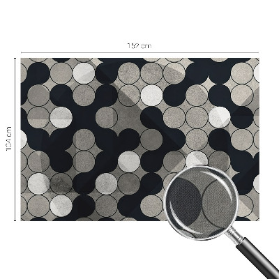 Self-adhesive photo wallpaper Geometric circles