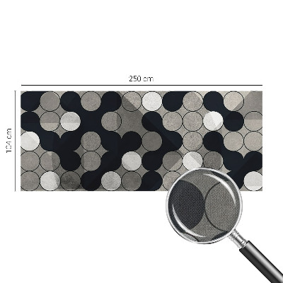 Self-adhesive photo wallpaper Geometric circles