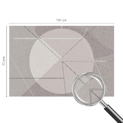 Removable wall mural Abstract geometry