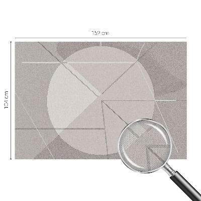 Removable wall mural Abstract geometry