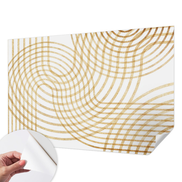 3D photo wallpaper mural Geometric weaves