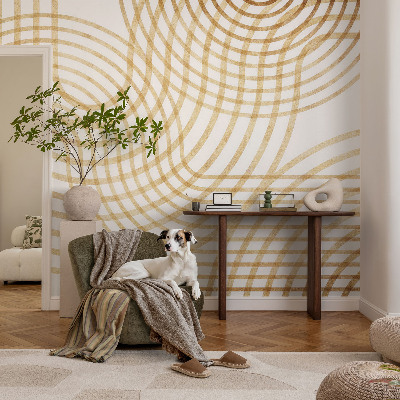 3D photo wallpaper mural Geometric weaves