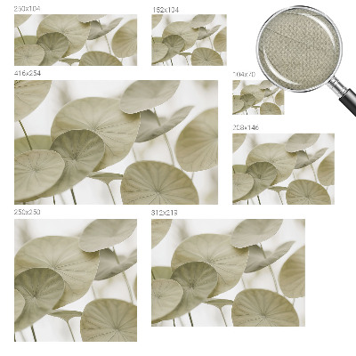 Peel and stick wallpaper mural Natural elegance
