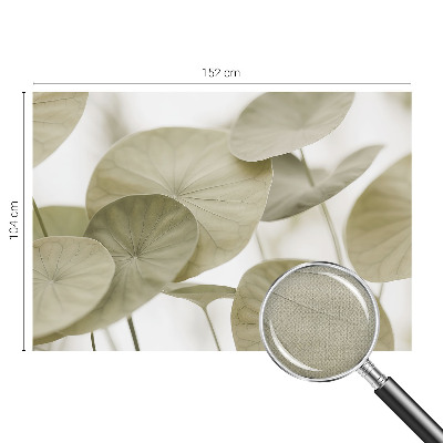Peel and stick wallpaper mural with a natural elegant design