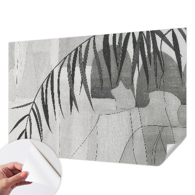 Baby room wall mural Abstract palm tree