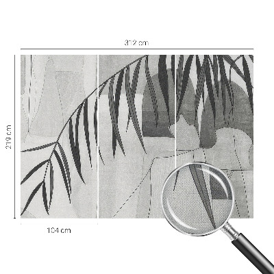 Baby room wall mural Abstract palm tree