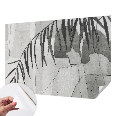 Baby room wall mural Abstract palm tree