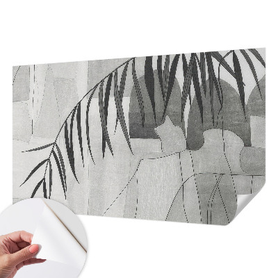 Baby room wall mural Abstract palm tree