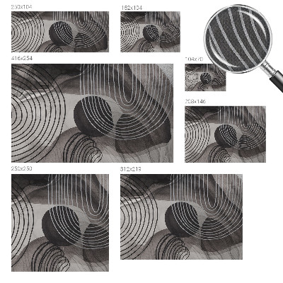 Self-adhesive photo wallpaper featuring the 