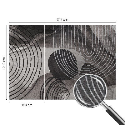 Self-adhesive photo wallpaper Harmony of forms