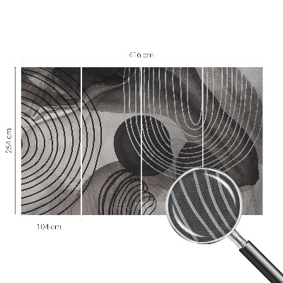Self-adhesive photo wallpaper featuring the 