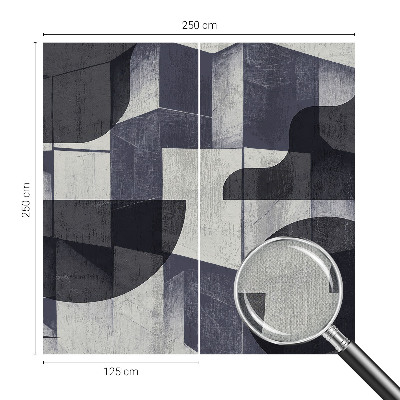 Stick-on wall mural Geometric symmetry
