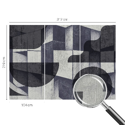 Stick-on wall mural Geometric symmetry