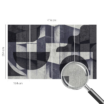 Stick-on wall mural Geometric symmetry