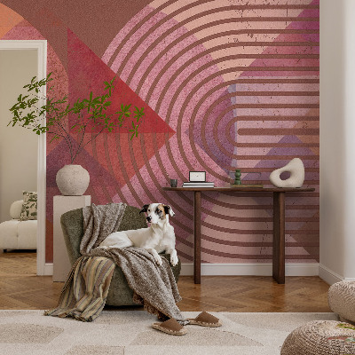 Removable wall mural wallpaper Abstract forms