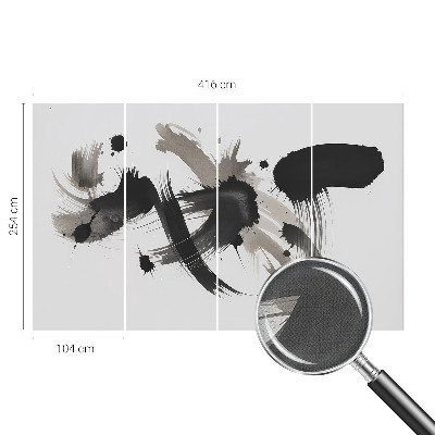 Peel and stick wall mural for living room Abstract expression
