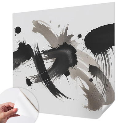 Peel and stick wall mural for living room Abstract expression