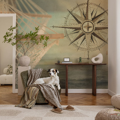 3D photo wallpaper mural Sea relaxation