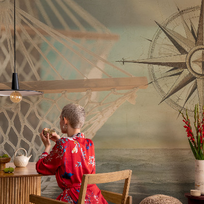 3D photo wallpaper mural Sea relaxation