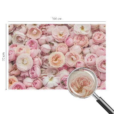 Peel and stick wallpaper mural Beautiful flowers