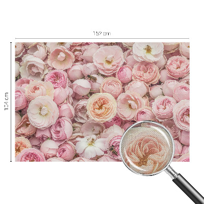 Peel and stick wallpaper mural featuring a beautiful floral motif